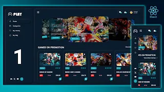 🔥 Master the Art of React js: Game Store Ecommerce Website (1)