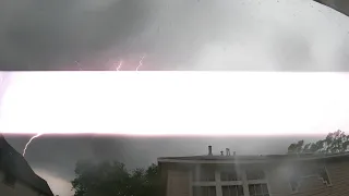 ⛈⚡⛈ Intense Thunderstorm ⛈⚡⛈  - Houston, TX - 8/16/2021