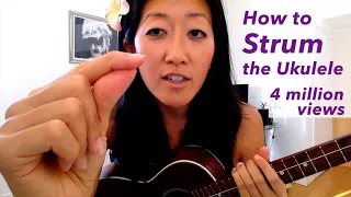 How To Strum the Ukulele // Beginner Uke Tutorial