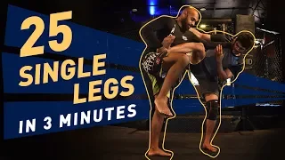 25 Single Leg Finishes in 3 Minutes