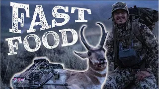 PRONGHORN = Fast Food | The Public Land Hustle Begins... An Archery Pronghorn Hunt