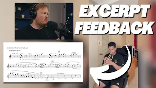 Giving Feedback On Military Band Trumpet Excerpts