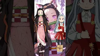 Nezuko with Anime characters