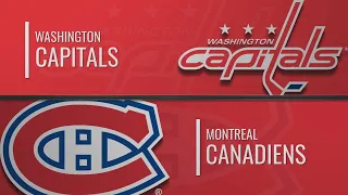 Вашингтон - Монреаль | НХЛ обзор матчей 28.01.2020 | Washington Capitals vs Montreal Canadiens