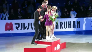 20181208 - 2018 GPF Vancouver Pairs Victory Ceremony