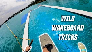 WILD WAKEBOARD TRICKS