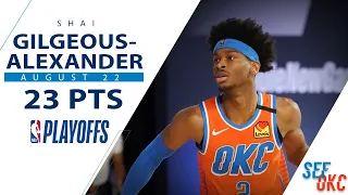 Shai Gilgeous-Alexander's Full Game 3 Highlights: 23 PTS vs Rockets | 2020 NBA Playoffs - 8.22.20