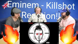 EMINEM - KILLSHOT REACTION!! | OFFICE BLOKES REACT!!