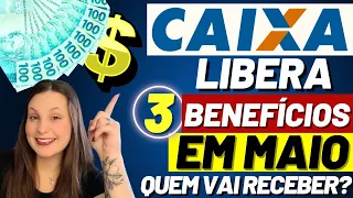 💸 PODE COMEMORAR! CAIXA libera BOLSA FAMÍLIA + 2 BENEFÍCIOS em MAIO – VEJA QUEM RECEBE!