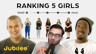 HasanAbi reacts to Ranking Women By Attractiveness | 5 Guys vs 5 Girls