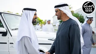 UAE President, Vice President meet at Qasr Al Bahr to discuss national issues