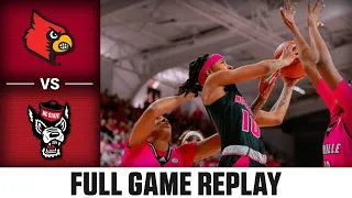 Louisville vs. NC State Full Game Replay | 2023-24 ACC Women's Basketball