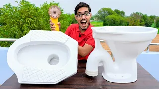 What Is Inside Toilet Seat? टॉयलेट सीट कैसे काम करती है? Must Watch Video