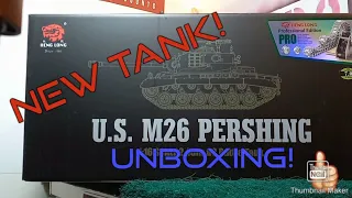 Edition. the Heng Long M26 Pershing Snow Leopard 1/16 Rc battle tank. Professional edition.