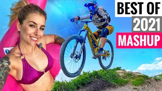 Best Of 2021 MASHUP! MTB Girls Shred, Downhill, Dirtbike, Rennrad, Winter-Sommer Action Outdoor Life