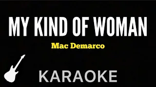 Mac Demarco - My Kind Of Woman | Karaoke Guitar Instrumental
