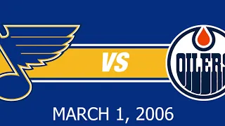 Highlights: Blues at Oilers: March 1, 2006