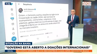 Bolsonaro explica recusa à oferta argentina de ajuda