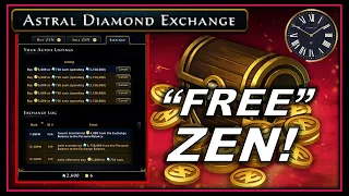 How ASTRAL DIAMOND Exchange ACTUALLY Works! How Long to Wait? (PC) Cashless Zen! - Neverwinter 2022
