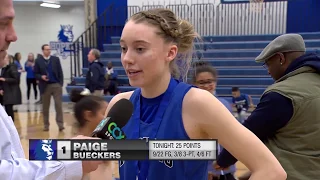 Paige Bueckers & Hopkins Beats Wayzata Again in Girls Basketball