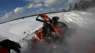 Brutal ATV Crash! (Outlander XMR 1000r, Renegade XMR 1000r)