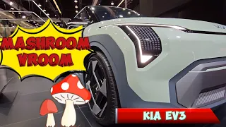 Mushroom Console and Other Secrets of NEW KIA EV3 🍄🚘 #car #kia