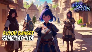 Game MMORPG Baru!! | Crystal Knights Android Gameplay