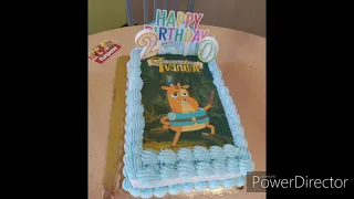 My 20th Birthday With Prince Ivandoe And My Prince Ivandoe Cake