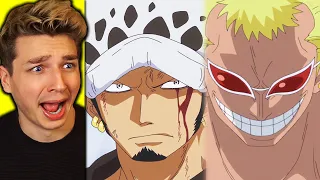 LAW VS. DOFLAMINGO!! (one piece reaction)