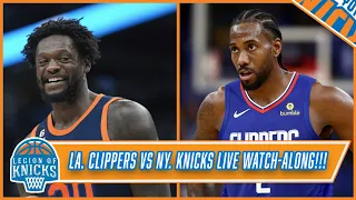 LA Clippers vs New York Knicks Live Watch-Along: Pre-Post Game Analysis Included!