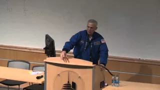 Lee Morin - NASA astronaut visits the University of Oklahoma