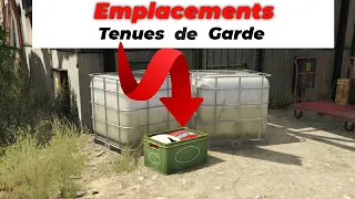 EMPLACEMENTS DE TOUTES LES TENUES DE GARDE DU BRAQUAGE DE CAYO PERICO - GTA ONLINE