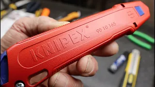 Knipex Grows a Spine. The Knipex CutiX 90-10-165 has some advanced features new to utility knives