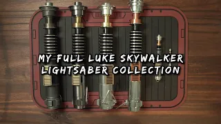 My whole Luke Skywalker Lightsaber Collection