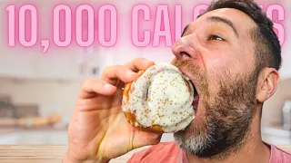 10,000 CALORIE CHALLENGE (Vegan Edition | Epic Cheat Day | UK)