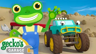 The Monster Trucks Song | Gecko's Garage Songs｜Kids Songs｜Trucks for Kids