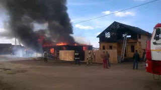 Пожар в Добротном