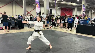 Olivia Cano Korean Forms - Pan American Internationals 2024