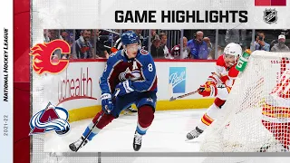 Flames @ Avalanche 3/13 | NHL Highlights 2022