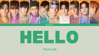 TREASURE 트레저 - HELLO [Color Coded Lyrics 가사 Han/Rom/Eng] - Deudio Channel 드디어