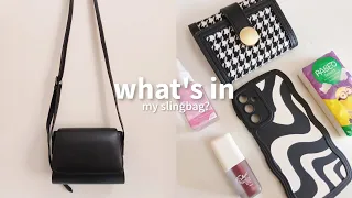 what's in my slingbag? 👜 | simple & essentials ✨️