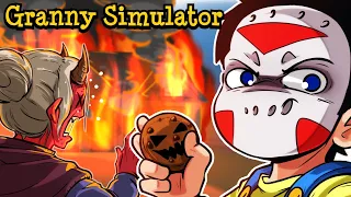 Granny Simulator | "NEW HALLOWEEN MAP AND SECRETS!" With Animation intro!