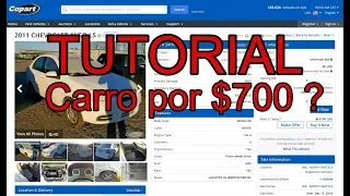 Tutorial Copart - Comprando y vendiendo carros usados de subastas de Estados Unidos