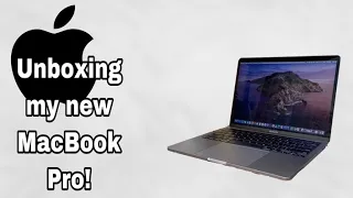 Blind Guy Unboxes the MacBook Pro 2020 13 inch  True Blind Unboxing