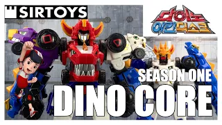 DinoCore Season 1 Ultra D-Buster TYRANNO and MEGA D-Buster SABER Review