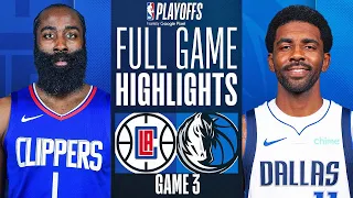 CLIPPERS vs MAVERICKS FULL GAME 3 HIGHLIGHTS | April 26, 2024 | NBA Playoffs Highlights Today 2K