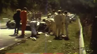 Rennsport 1976  Niki Lauda Unfall