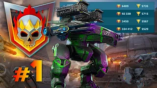 I Am Now The #1 Player In Legend League... Battling To The Top Without Meta Gear | War Robots