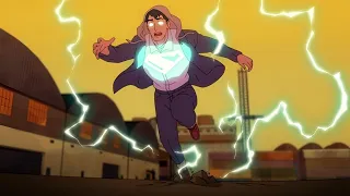 Superman Powers Grows Out Of Limit and Kills A Electric Manipulating Mutant To Save The City