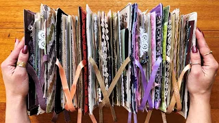 Junk Journal Ideas & Inspiration: My Handcrafted Books for Sale - Flip Through